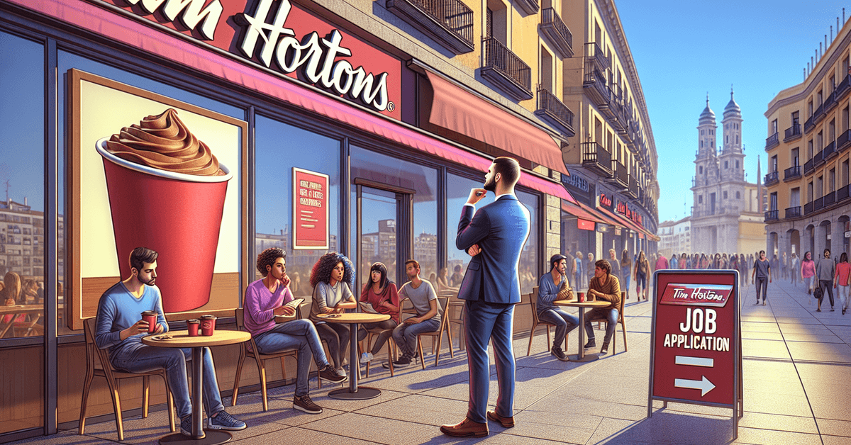 Guía sencilla para solicitar empleos de equipo en Tim Hortons España